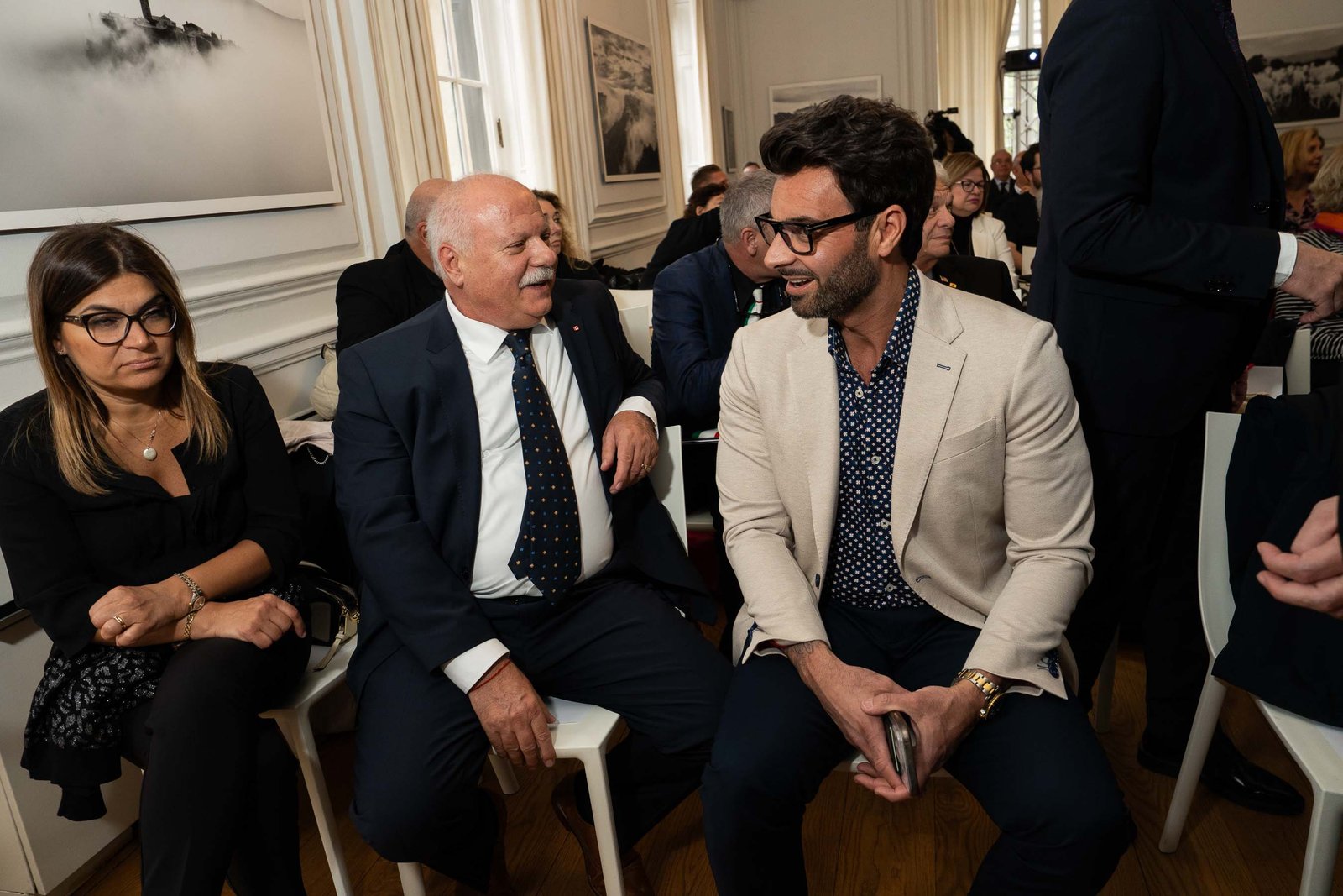 Panel audience seated at NIAF event Italian Consulate Manhattan April 2024