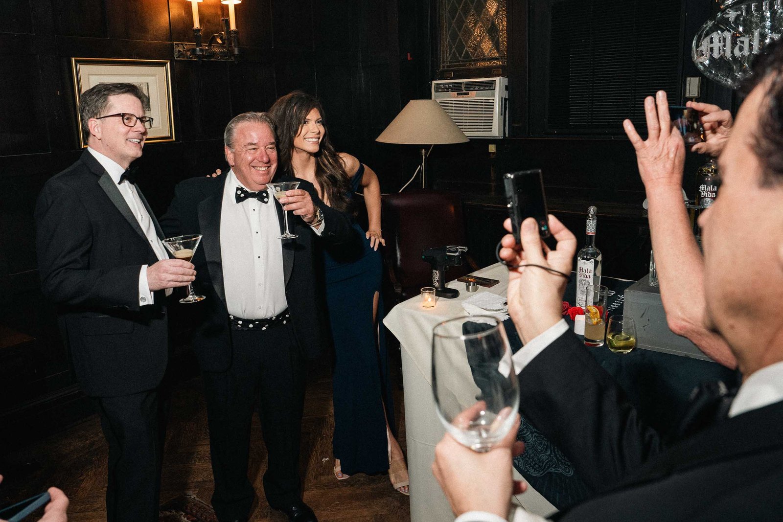 Guests dancing and celebrating at Sailor's Ball 2024 New York City