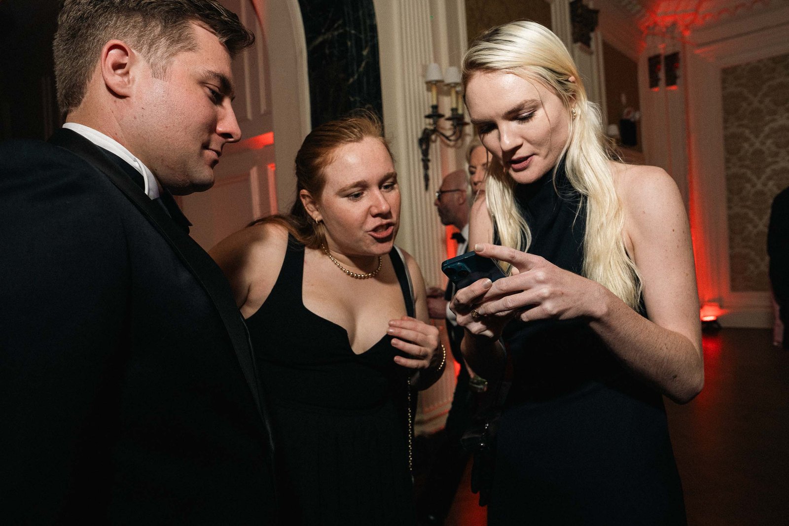 Couple in candid moment at Sailor's Ball 2024 New York City event